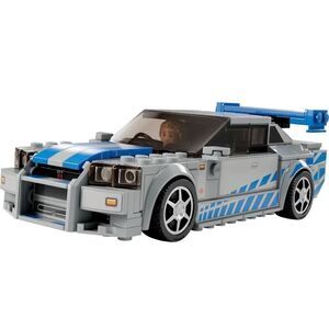 LEGO 2 Fast‎ 2 Furious Nissan Skyline GT-R (R34)-NWB